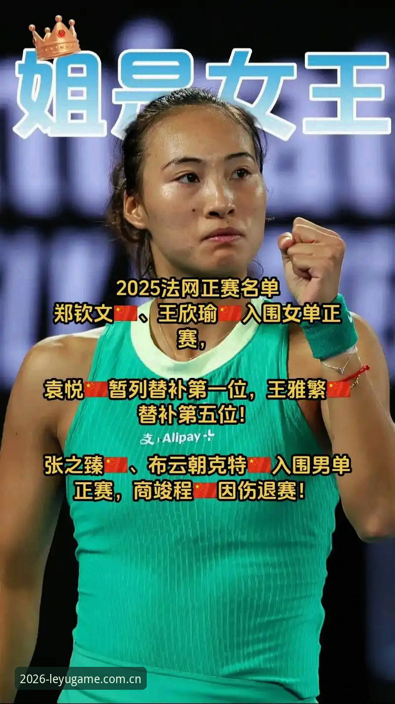 法网女单抽签揭晓，郑钦文保分压力山大，王欣瑜独挑种子大梁——乐鱼体育平台最新动态